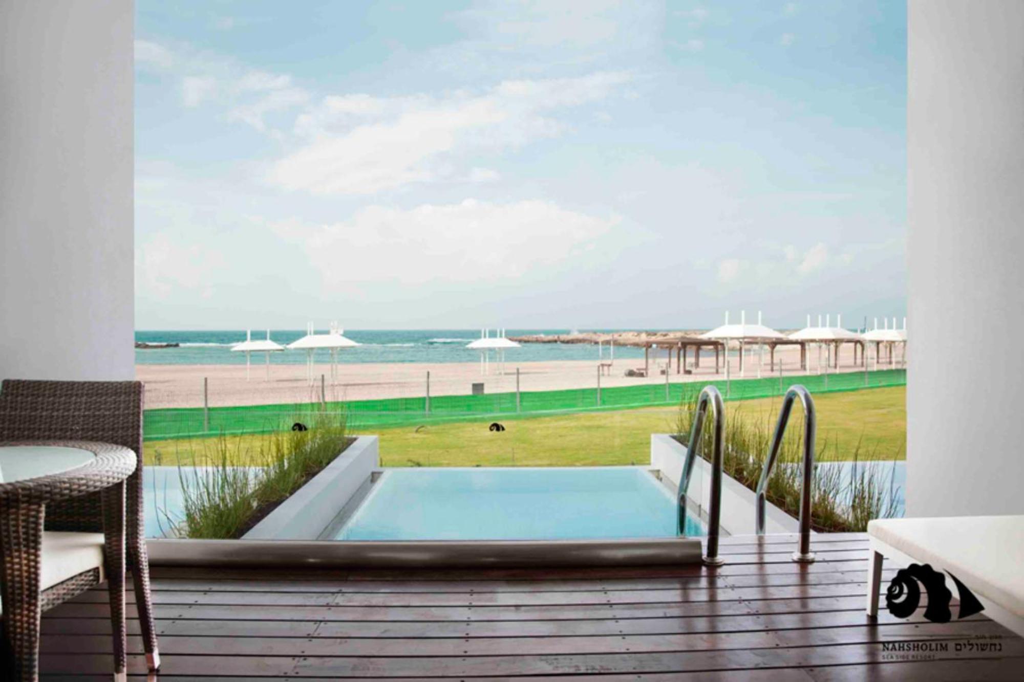 Nachsholim Beach Hotel Nachšolim Exteriér fotografie